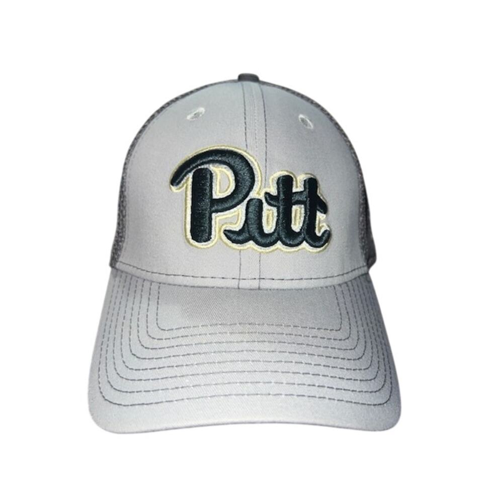 PITT PANTHERS NEW ERA NEO MESH 39THIRTY FLEX HAT - GREY L/XL